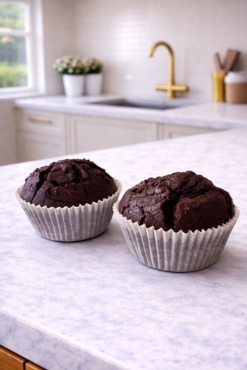 Babeczka korzenna z pomarańczą | bez glutenu | 2szt