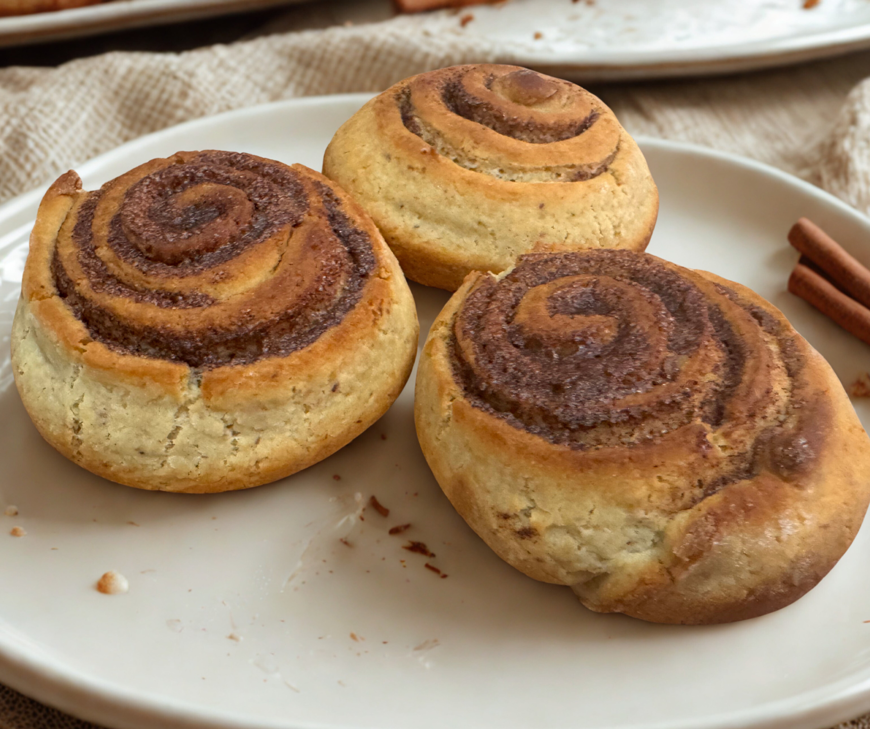 Cynamonki bezglutenowe | 2szt